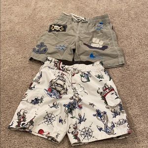 Gap 3t swim trunk lot